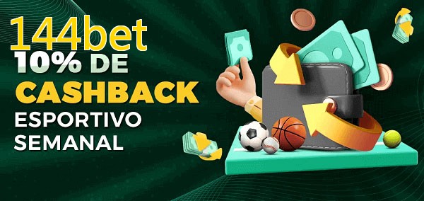 10% de bônus de cashback na 144bet